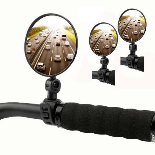 Geniş Açılı Scooter Bisiklet Dikiz Aynası - Resim 3