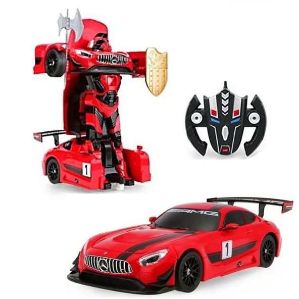 NessiWorld Rastar Robota Dönüşen Kumandalı Mersedes AMG GT3 - 3