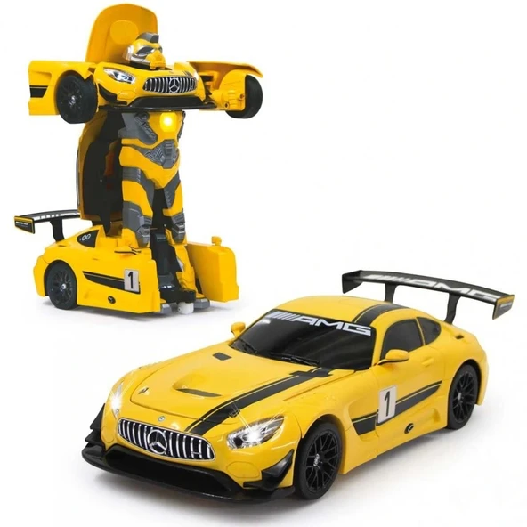 NessiWorld Rastar Robota Dönüşen Kumandalı Mersedes AMG GT3 - 4