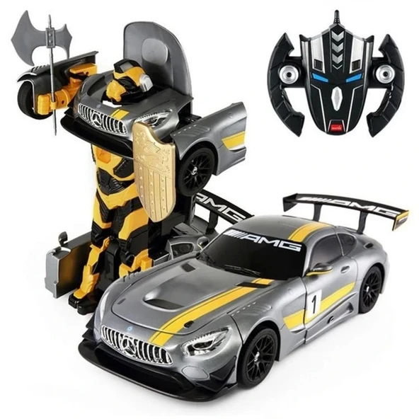 NessiWorld Rastar Robota Dönüşen Kumandalı Mersedes AMG GT3 - 2