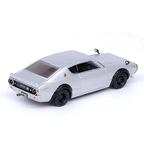 Nessiworld Inno 1:64 Nissan Skyline Silver 200 GT-R - Resim 2