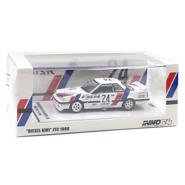 Nessiworld Inno 1:64 Nissan Skyline GTS-R Diesel Kiki JTC 1988 - Resim 2