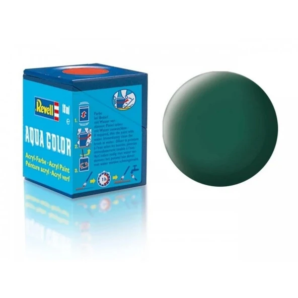 NessiWorld Aqua Color Sea Green - Mat Boya- 18 ml ürün görseli 1
