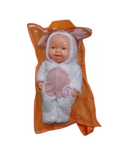 Oyuncak Tavşan Kostümlü Masal Anlatan Et Bebek 40 cm - 2