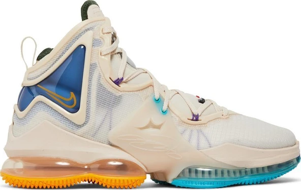 Nike Lebron 19 Lakers Erkek Spor Ayakkabı - 1