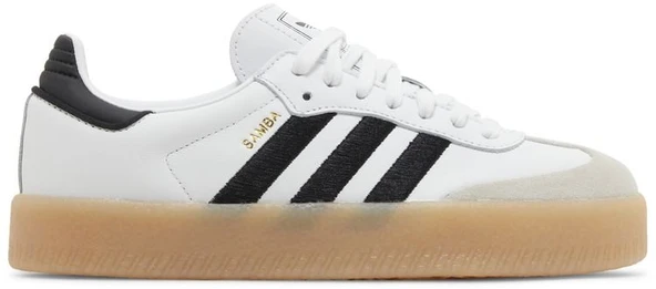 Adidas Sambae White Black Gum Spor Ayakkabı