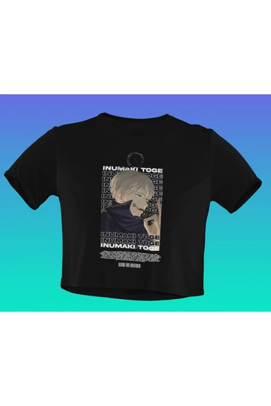 playbackmoda Akiki Tasarım, Magna Swing, Anime - Manga, Siyah Crop (yarım Tişört) , M Beden ürün görseli