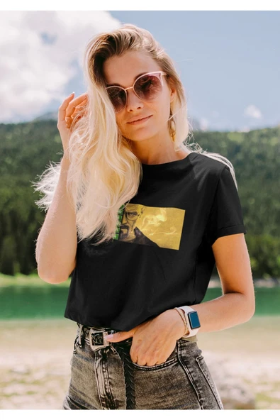 playbackmoda Akiki Tasarım, Breaking Bad Fantastik Fan Dizayn, Film Poster Siyah Crop (yarım Tişört) , Xs - Resim 2