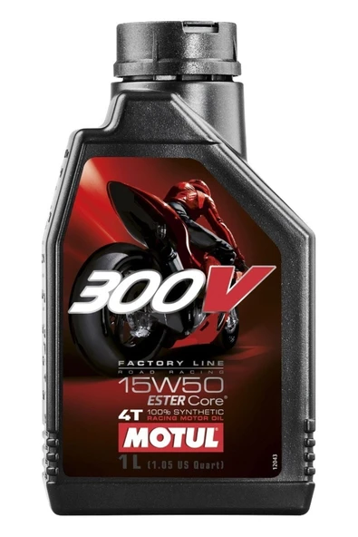 Motul 300v 4t Factory Lıne Road Racıng 15w-50 1l