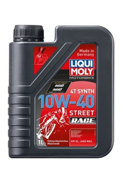 Liqui Moly Lıquı Moly 10w40 4t Race Motosiklet Tam Sentetik Motor Yağı 1 Litre (20753)