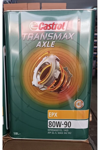 CASTROL TRANSMAX AXLE EPX 80W-90 18 LT ŞANZIMAN DİFRANSİYAL YAĞI