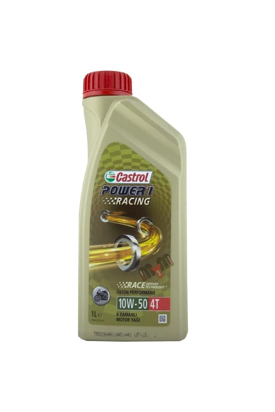 CASTROL Power1 Racing 10w-50 4t 4 Zamanlı Motosiklet Yağı 1litre-