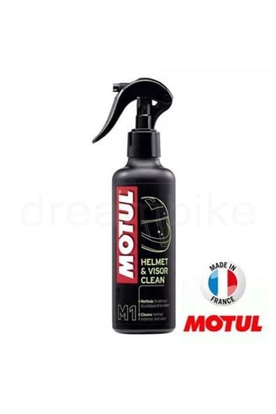 Motul M1 Kask&visör Dış Temizleyici Sprey 250 Ml. Made In France