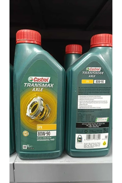 CASTROL TRANSMAX AXLE EPX 80W-90 1 LİTRE - Resim 2