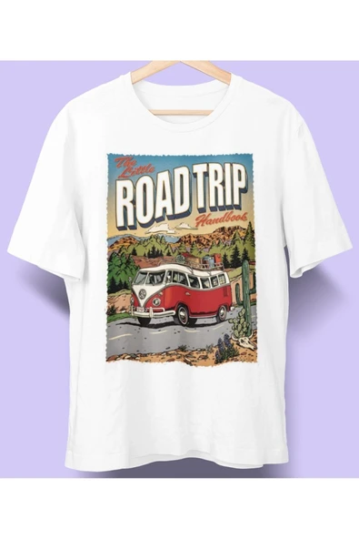 playbackmoda Owersize Tasarım Vosvos Volkswagen T1, T2,t3 Baskılı Tişört - 1