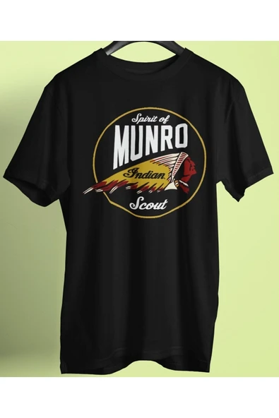 playbackmoda Owersize Tasarım Motor Indian Desen Baskılı Tişört ürün görseli