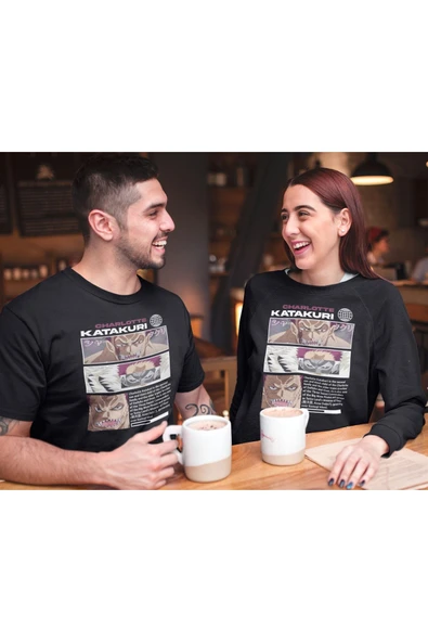 playbackmoda Akiki Tasarım, Charlotte Katakuri, Anime - Manga, Siyah Oversize Tişört, M Beden - Resim 2