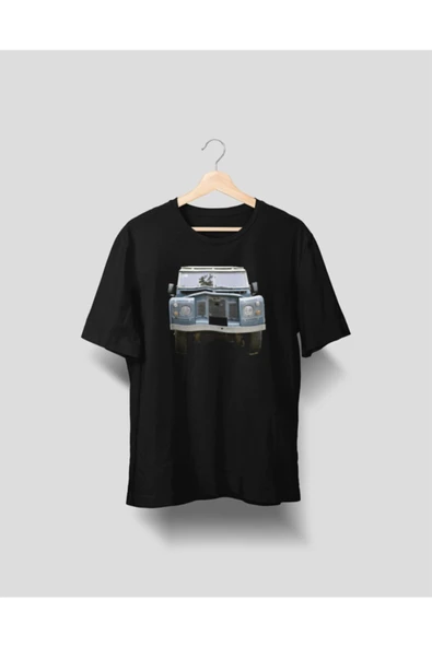 playbackmoda LAND ROVER , SER,ES3 , MAVİ , BASKILI TİŞÖRT ürün görseli