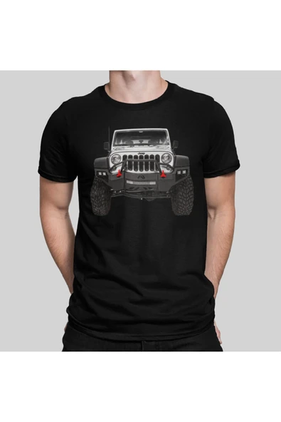 playbackmoda Owersize Tasarım Jeep Rubikon Baskılı Tişört ürün görseli