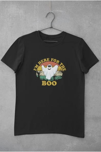 playbackmoda Owersize Hayalet Boo Tasarım Baskılı Tişört ürün görseli