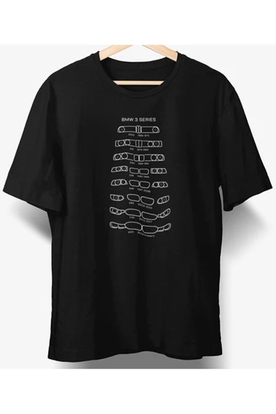 playbackmoda Owersize Tasarım Bmw Desen Baskılı Tişört ürün görseli