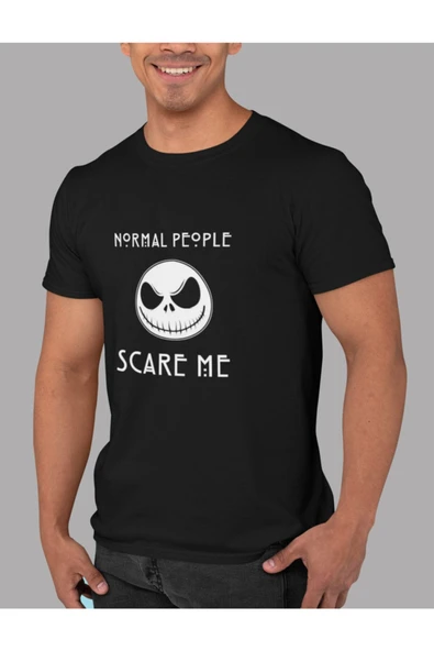 playbackmoda Owersize Scare Me Tasarım Baskılı Tişört ürün görseli