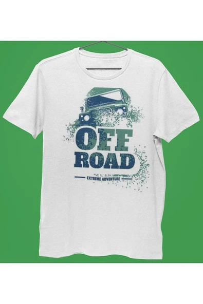 playbackmoda Owersize Tasarım Off Road Baskılı Tişört ürün görseli