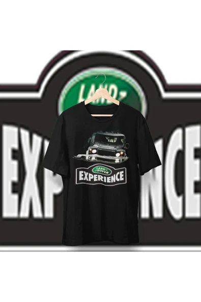 playbackmoda Owersize Tasarım Land Rover Defender Baskılı Tişört - 2