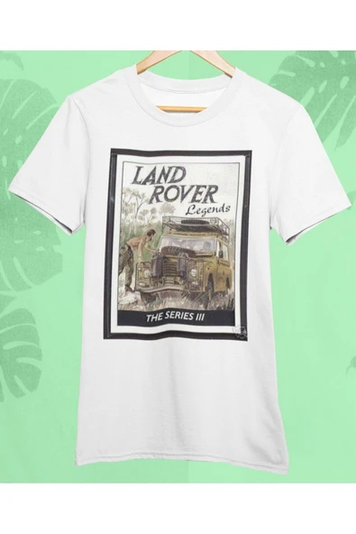playbackmoda Owersize Tasarım Land Rover Series3 Baskılı Tişört ürün görseli