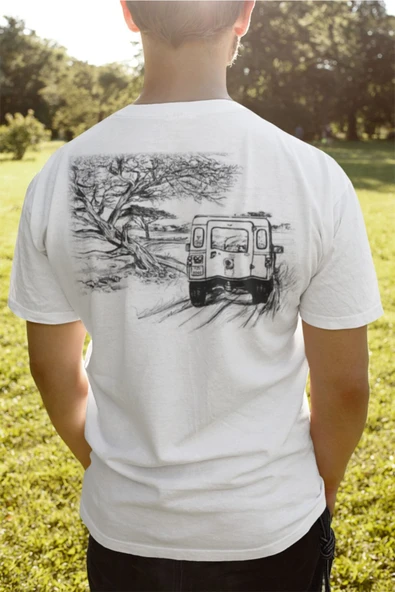 playbackmoda LAND ROVER , DEFENDER , DESEN , BASKI , TİŞÖRT ,SIRT ürün görseli