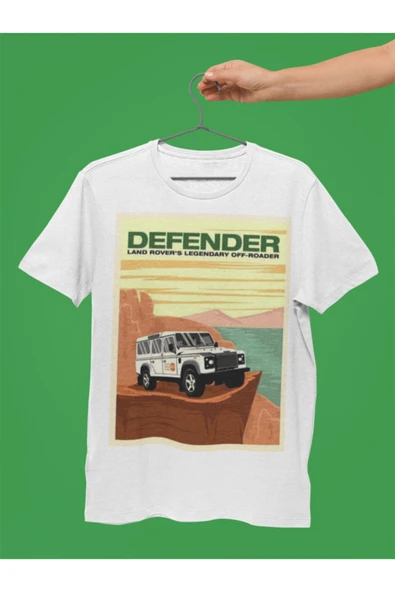 playbackmoda LAND ROVER , DEFENDER , SERİES , BASKILI TİŞÖRT - 1