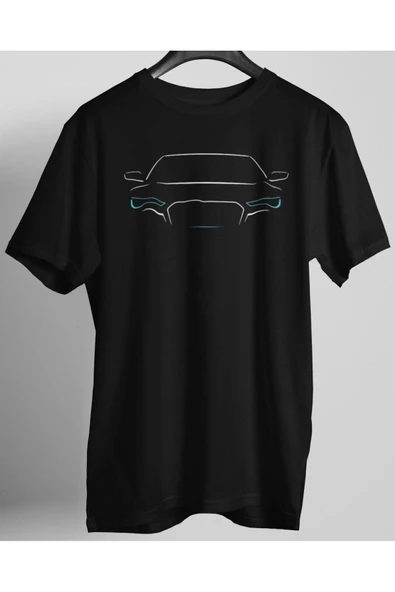 playbackmoda Owersize Tasarım Tuning Audi Silüet Baskılı Tişört ürün görseli