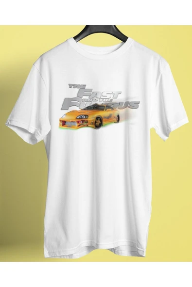 playbackmoda Owersize Tasarım Fast And Furious Baskılı Tişört ürün görseli