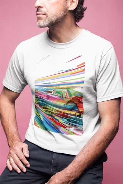 playbackmoda Owersize Tasarım Tuning Hız Baskılı Tişört ürün görseli