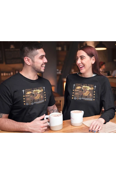 playbackmoda Akiki Tasarım, Badang, Anime - Manga, Siyah Oversize Tişört, S Beden - Resim 2