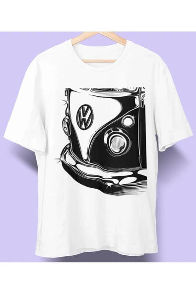 playbackmoda Owersize Tasarım Vosvos Volkswagen T1, T2,t3 Baskılı Tişört ürün görseli
