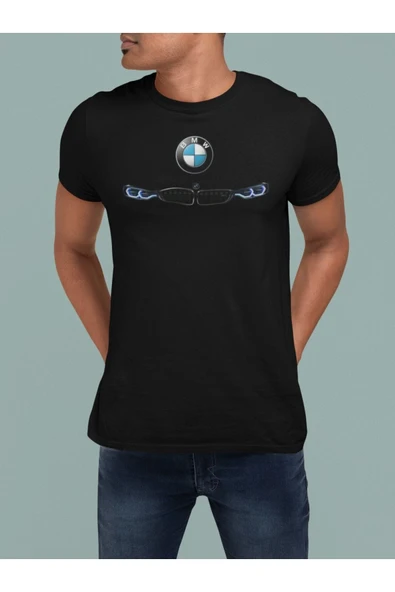 playbackmoda Owersize Tasarım Tuning Bmw Silüet Baskılı Tişört - Resim 2