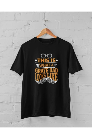 playbackmoda Oversize Great Dad Yazı Tasarım Baskılı Oversize Tişört ürün görseli