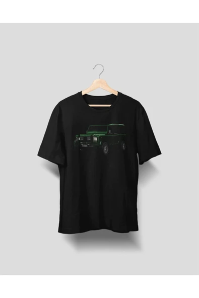 playbackmoda LAND ROVER , DEFENDER 110 , YEŞİL , BASKILI TİŞÖRT ürün görseli