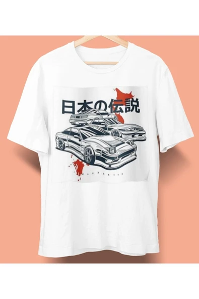 playbackmoda Owersize Tasarım Tuning Japon Araba Baskılı Tişört ürün görseli