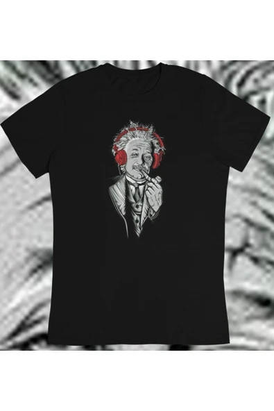 playbackmoda Owersize Illüstrasyon Arşimet Tasarım Baskılı Tişört ürün görseli