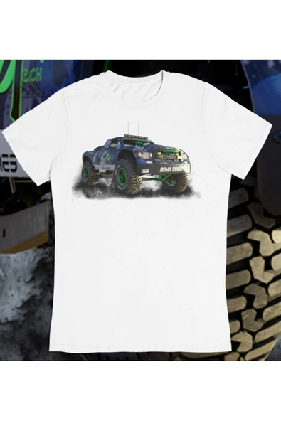 playbackmoda Owersize Offroad Monster Truck Tasarım Baskılı Tişört ürün görseli