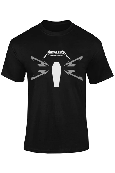 playbackmoda Oversize Rock Gurup Metallica Tasarım(2) Baskılı Oversize Tişört
