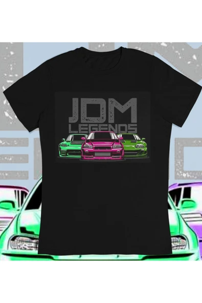 playbackmoda Owersize Jdm Tasarım Baskılı Tişört ürün görseli