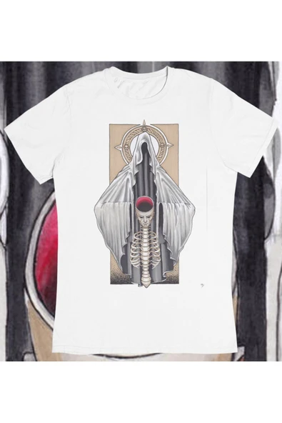playbackmoda Owersize Illüstrasyon Modern Zamanlar Soyut Tasarım Baskılı Tişört ürün görseli
