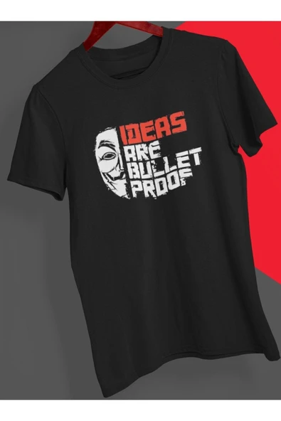 playbackmoda Owersize Film Afiş La Casa De Papel Tasarım Baskılı Tişört ürün görseli