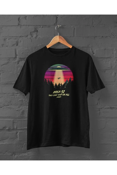 playbackmoda Owersize Tasarım Uzay Uzaylı Astronot Baskılı Tişört ürün görseli