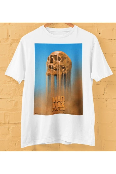 playbackmoda Owersize Film Afiş Mad Max Tasarım Baskılı Tişört ürün görseli