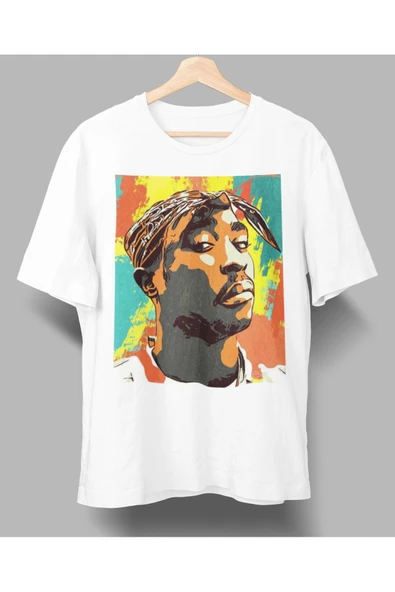 playbackmoda Owersize Tasarım Pop Art Reggy Baskılı Tişört ürün görseli