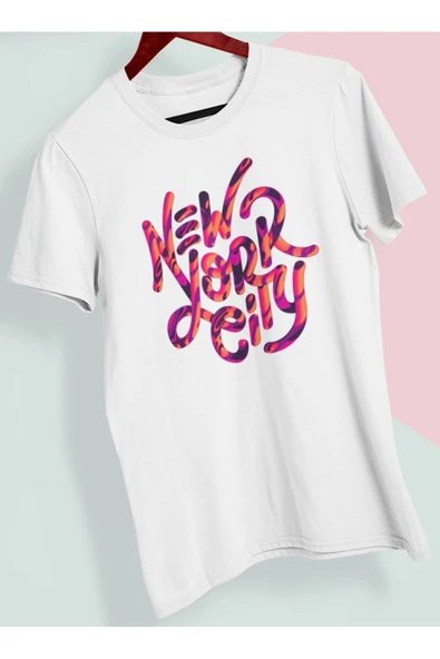 playbackmoda Owersize Tasarım Ülke Şehir Newyork Baskılı Tişört ürün görseli